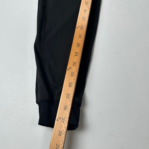 Lululemon Pants Womens 2 Black Stretch High Rise Jogger Pockets Stretch Active - Picture 10 of 12